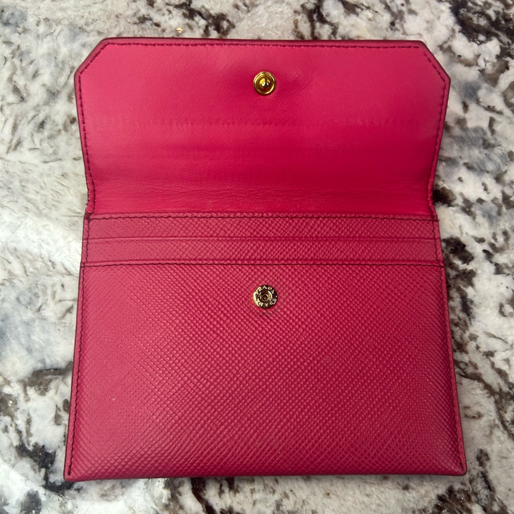 NEW PRADA Saffiano Leather Esplanade Clutch Bag - Picture 8 of 16